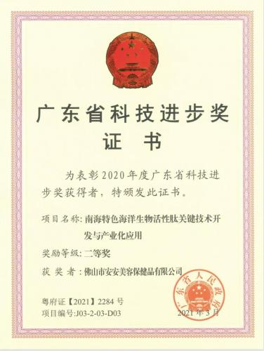 BG大游集团国际?BG大游集团科研项目荣获广东省科技进取奖